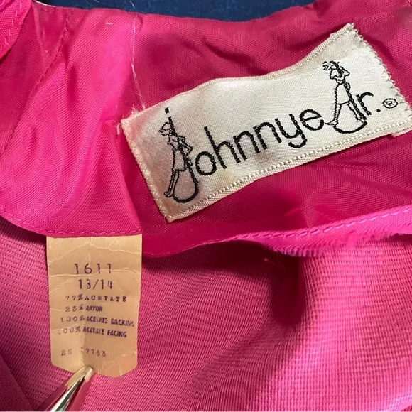 70s vintage Johnnye Jr dress - Picture 3 of 6